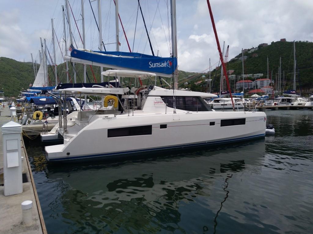 Used Sail Catamaran for Sale 2017 Leopard 45 